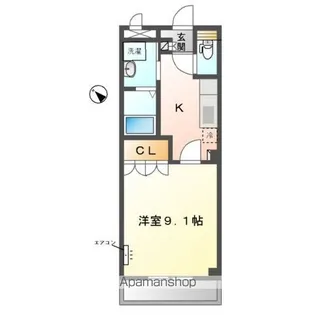 葉山レジデンス【2階】の間取り