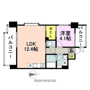 sho style HAKATA【12階】の間取り