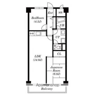 ウエルストンハイツ【2階】の間取り