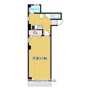 Kスクエア【602号室】の間取り