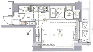 GROWS堀切菖蒲園AZ【502号室号室】の間取り