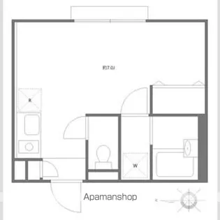 セルカ谷在家【2階】の間取り