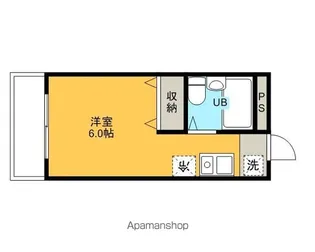 堀江新井マンション【302号室】の間取り