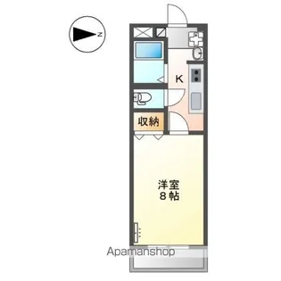 クリオコート【3階】の間取り