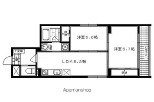 エスポワール麩屋町【502号室】の間取り