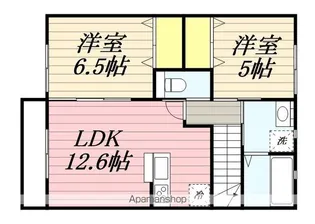 アルス【2階】の間取り
