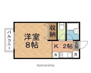 サニーハウス市川【202号室】の間取り