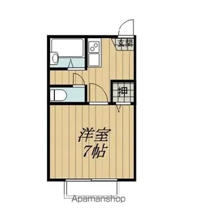 ディアス今宮【203号室】の間取り