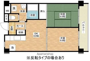 セントエルモ高石【4階】の間取り