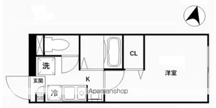 CREAL王子NORTH【4階】の間取り