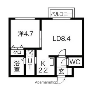 MTガーデン山の手【3階】の間取り