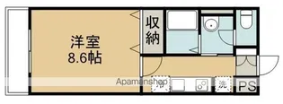 エスポアール【1階】の間取り