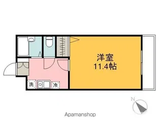 第2大徳ビル【106号室】の間取り