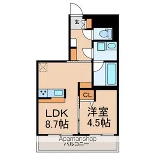 H&K KASHIWA HILLS【7階】の間取り