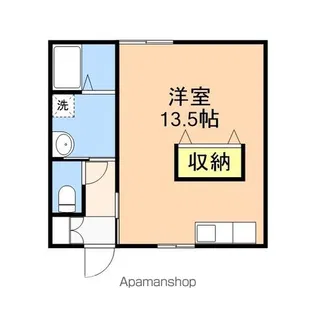 ウインド青山【8号室】の間取り