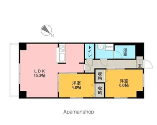 GRAN DUKE千代田【10階】の間取り