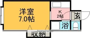 フロスティ北28B【202号室】の間取り