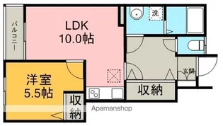 サンガーデン【1階】の間取り