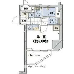 コンシェリア白金台【12階】の間取り
