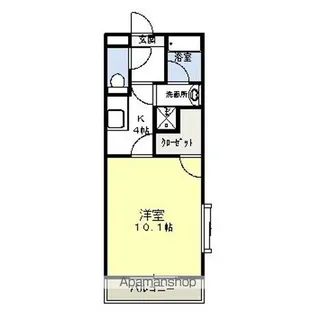 ソレイユSK【303号室】の間取り
