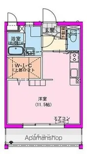 アジュール中町【4階】の間取り