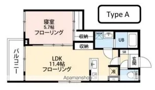 モアリッシェル代官山青葉台【2階】の間取り