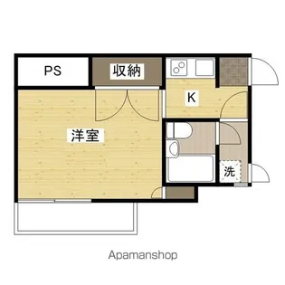 ウェッジコーポ坂田【3階】の間取り