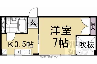 SKBマンション【406号室】の間取り