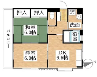 フローレンス西島【2階】の間取り