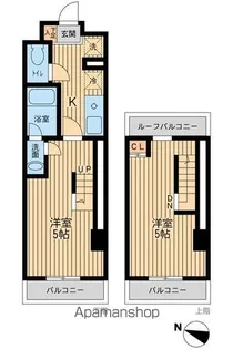 ユニフォート目黒中町【6階】の間取り