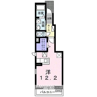 ラフレシール・M【102号室】の間取り