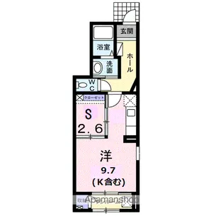 アルカンシェル宰府【1階】の間取り