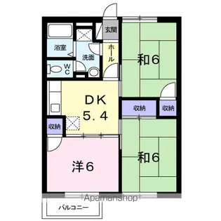 グレースMITA Ⅰ【1階】の間取り