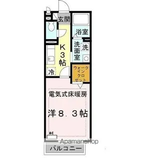 グランパルク 2【2階】の間取り