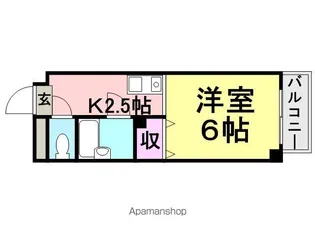 立花アスペンハウス【7階】の間取り
