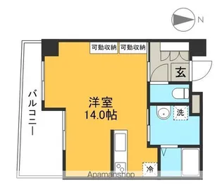 CLASS・K【4階】の間取り