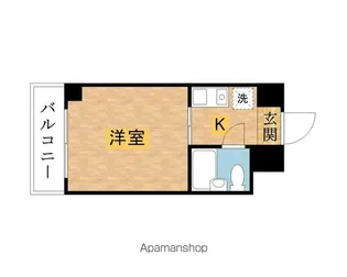 ウェルストーンⅢ【402号室】の間取り