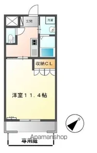 クリオネⅠ【1階】の間取り