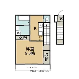 SUNNY PLACE【2階】の間取り