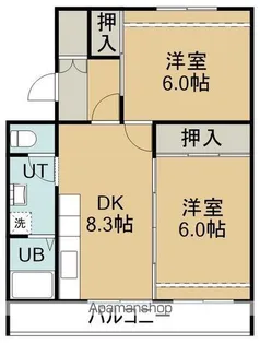 ヴィラナリー函館3号棟(ヴィラナリーハコダテサンゴウトウ)【1階】の間取り