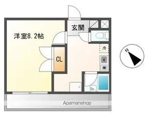 エスパシオ【1階】の間取り