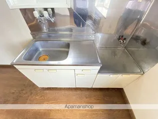 マンションあけぼの【202号室】のキッチン
