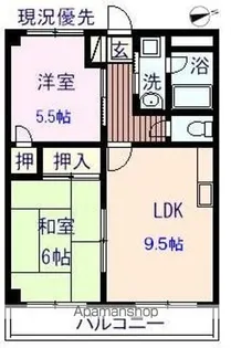サンシティー【3階】の間取り