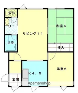 藤マンション【205号室】の間取り