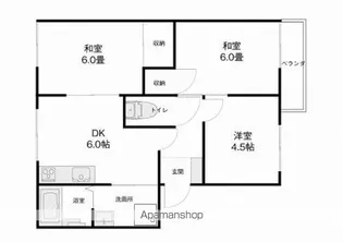 フレグランス109【105号室】の間取り