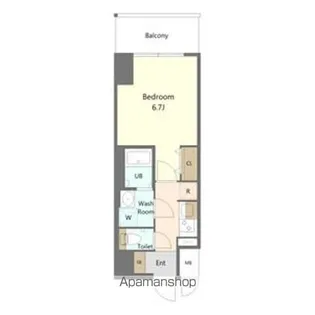 S-RESIDENCE志賀本通dearly(ディアリー)【9階】の間取り