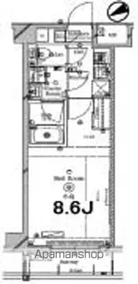 ラフィスタ本蓮沼【2階】の間取り