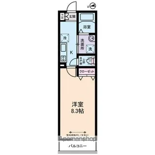 グランドール亀有Ⅴ【1階】の間取り