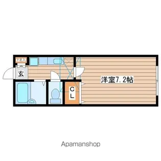 ベルパークみずほ台【2階】の間取り