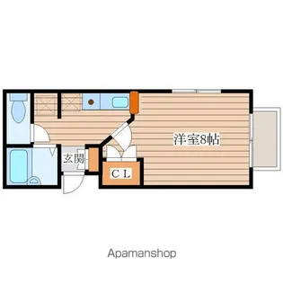 エクセレント南吉成 五番館【2階】の間取り